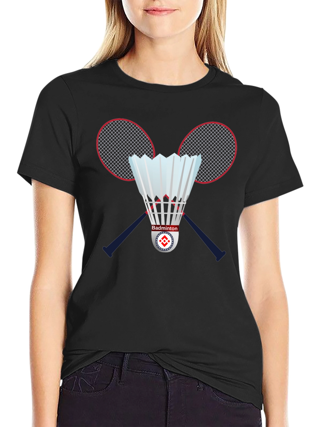 Badminton Graphic T-Shirt: Play in Style!