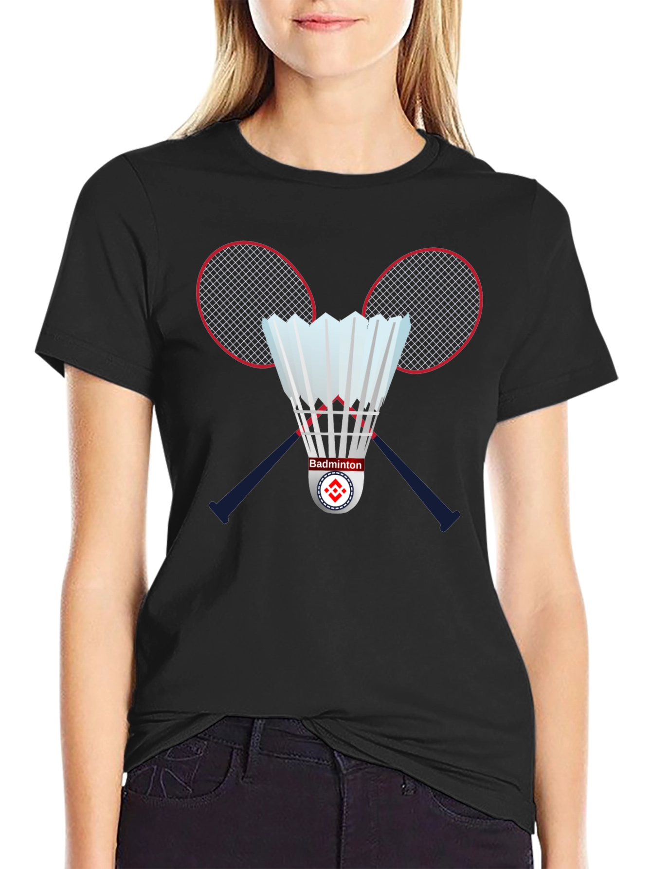 Badminton Graphic T-Shirt: Play in Style!