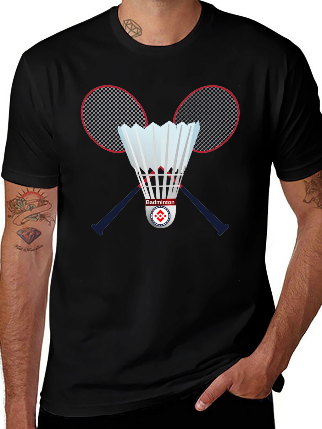 Badminton Graphic T-Shirt: Play in Style!
