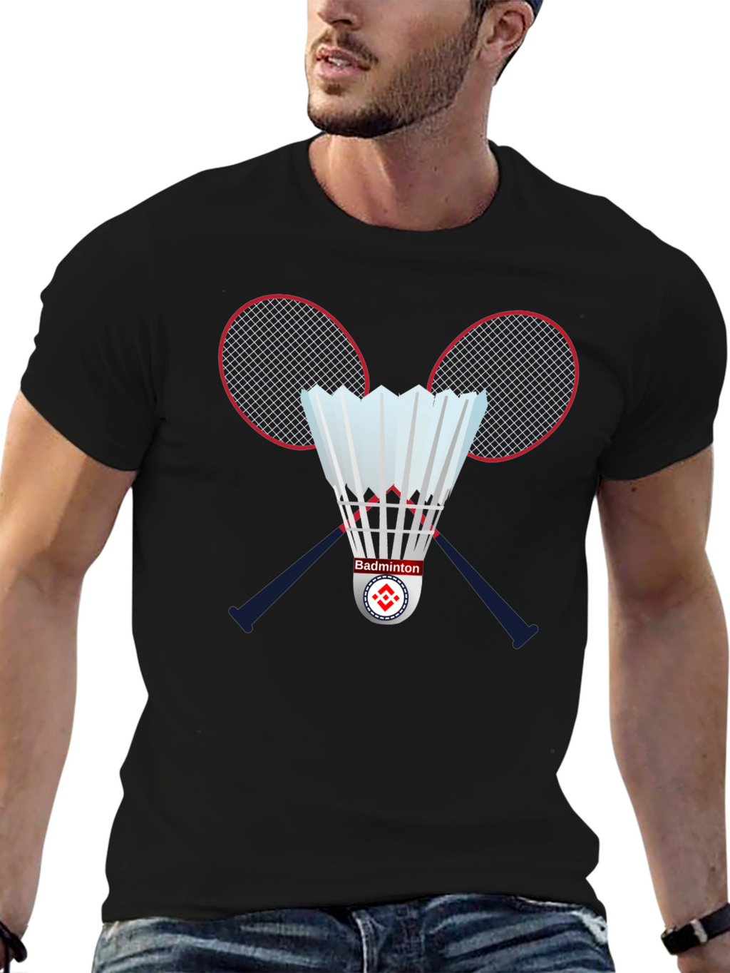 Badminton Graphic T-Shirt: Play in Style!