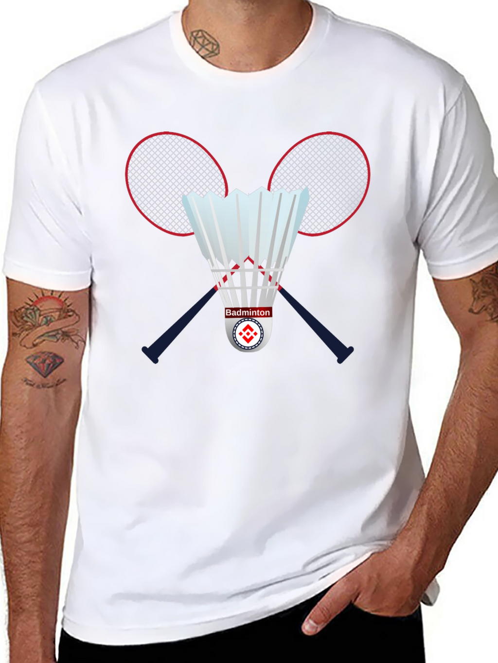 Badminton Graphic T-Shirt: Play in Style!