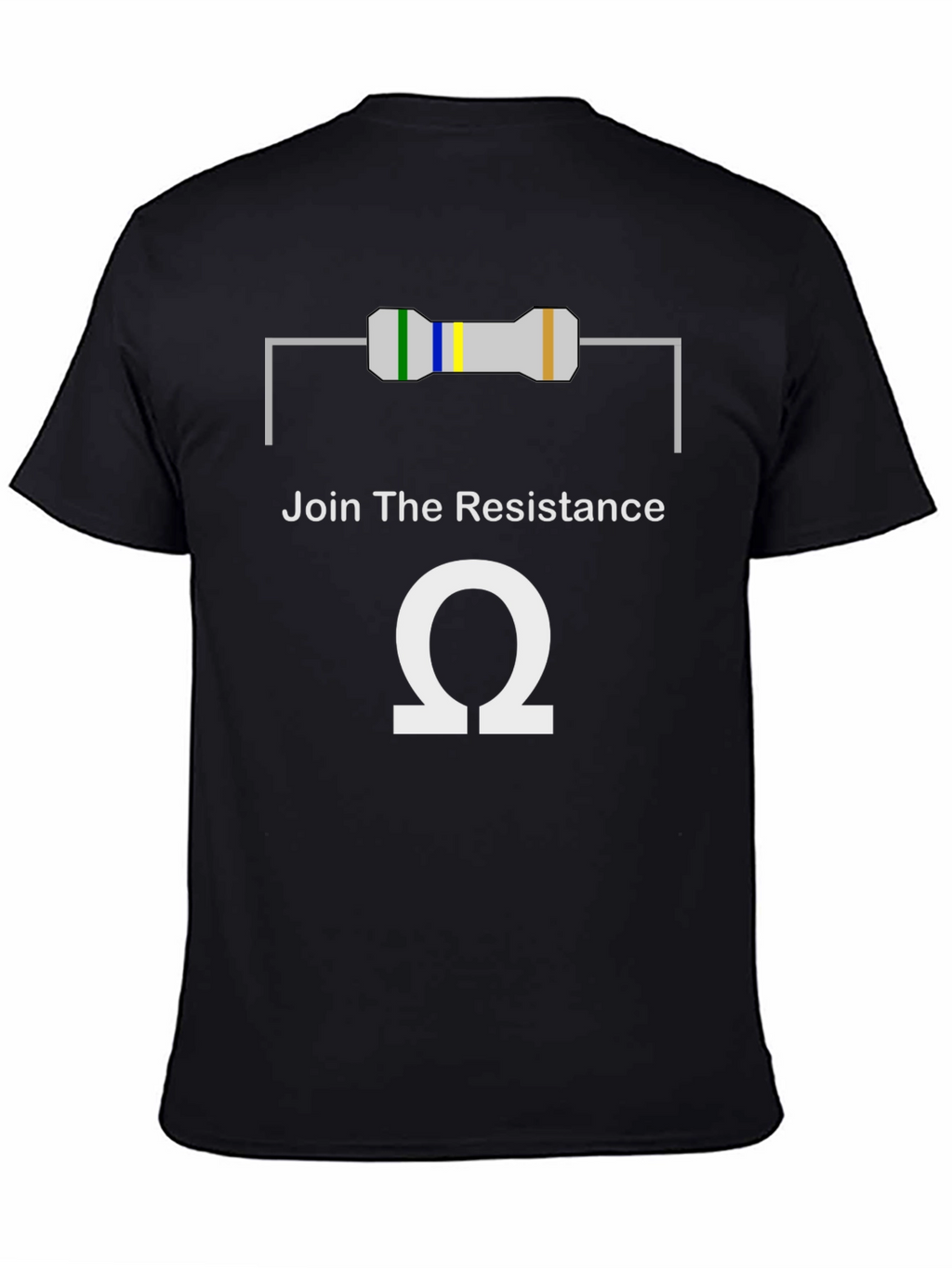 Join The Resistance T-Shirt - Geeky Electronic Humor