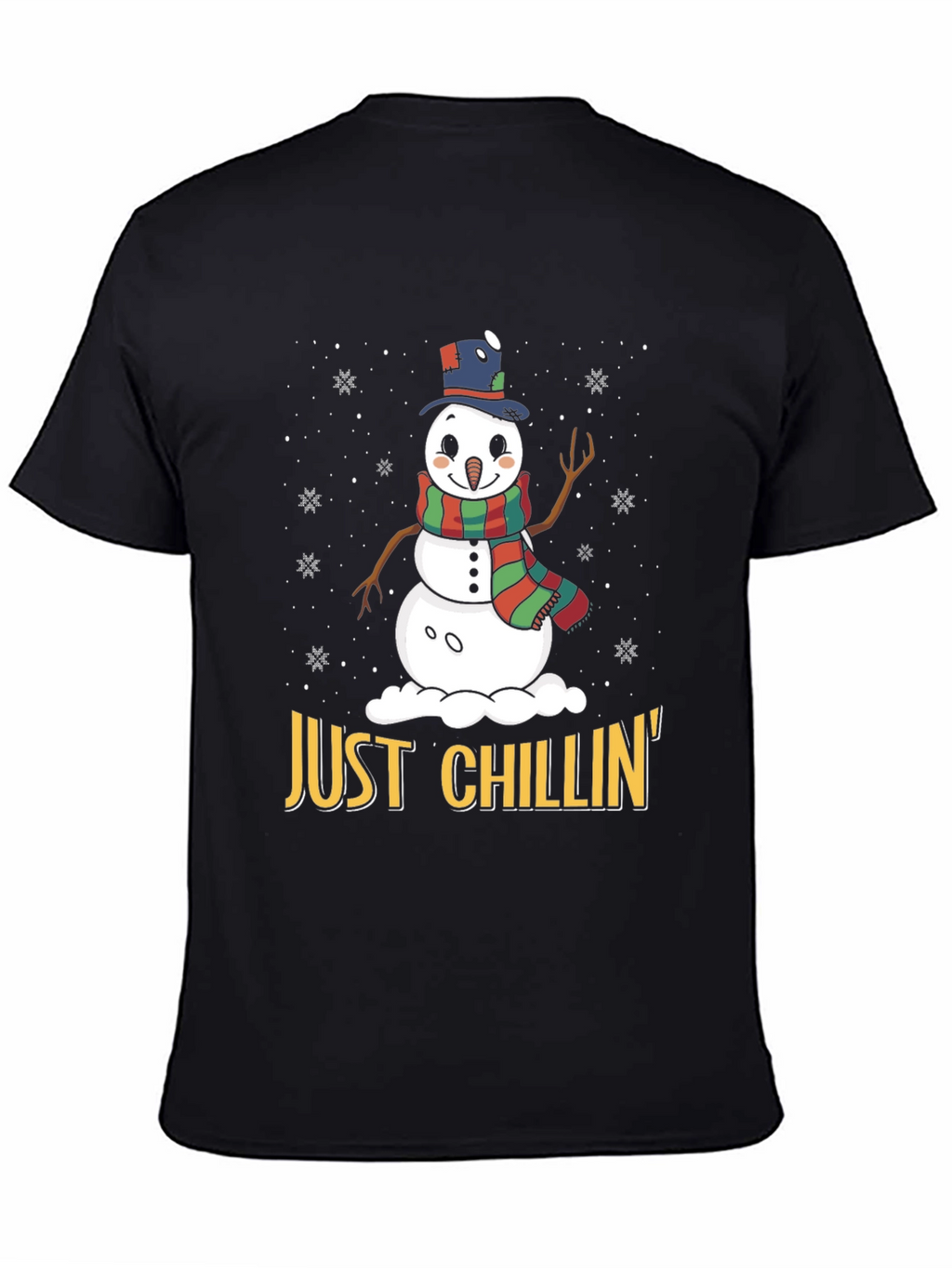 Just Chillin Snowman Graphic Tee