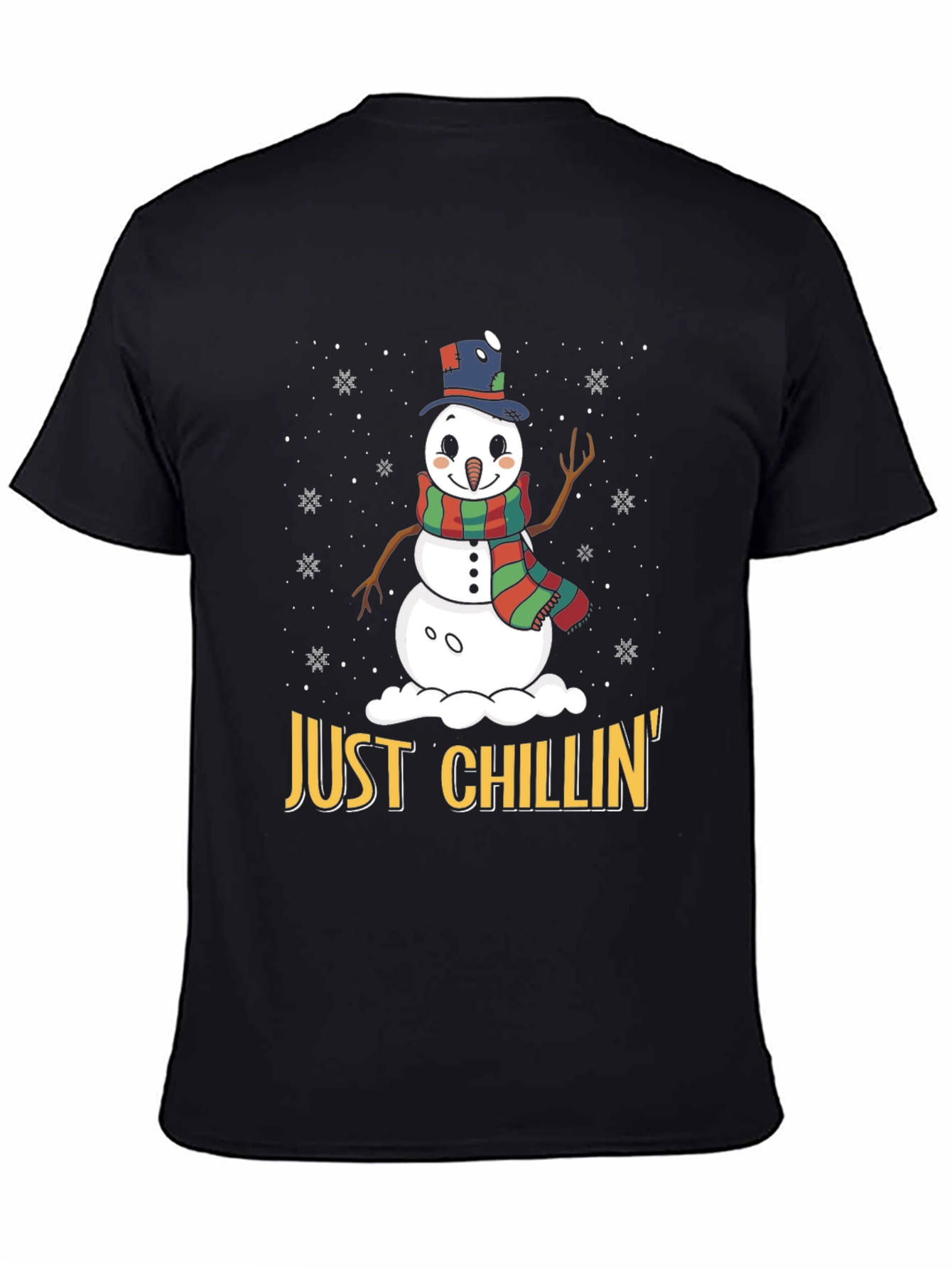 Just Chillin Snowman Graphic Tee