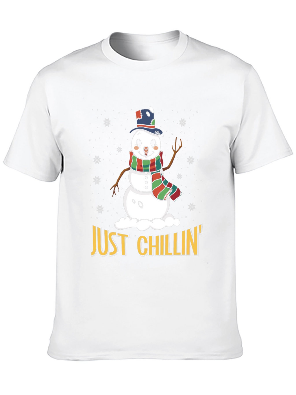 Just Chillin Snowman Graphic Tee