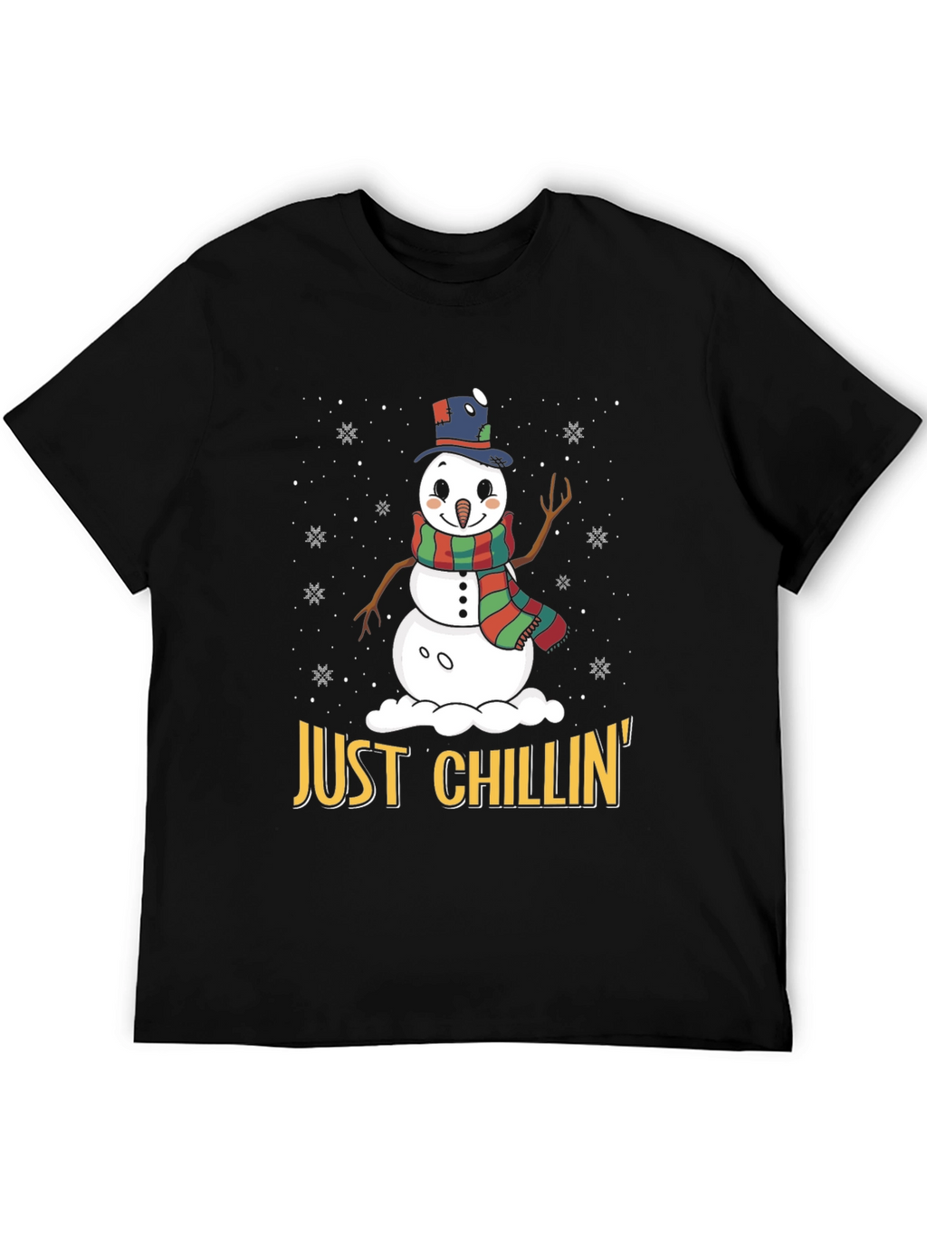 Just Chillin Snowman Graphic Tee