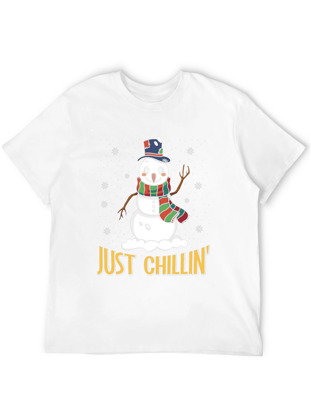 Just Chillin Snowman Graphic Tee
