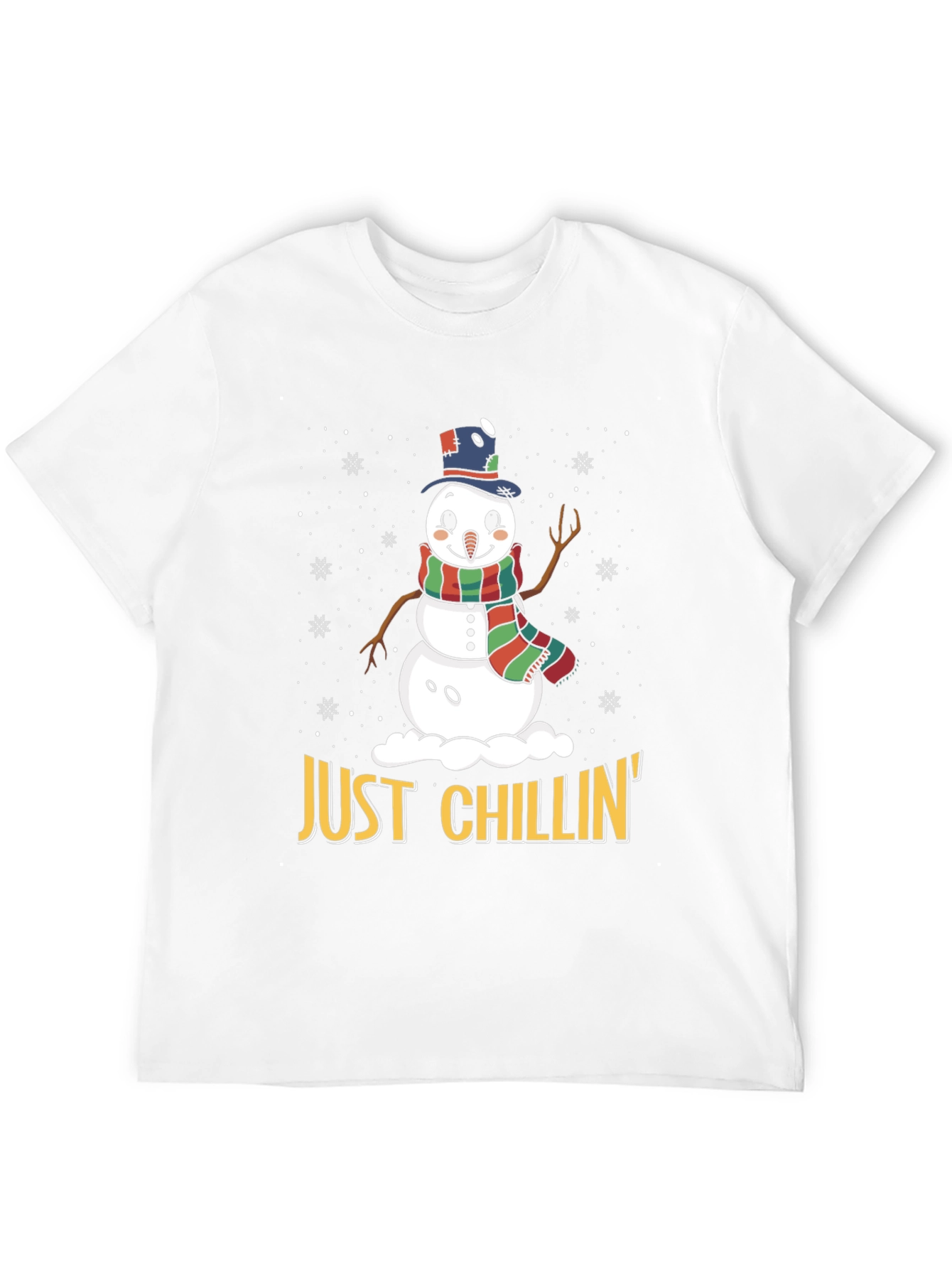 Just Chillin Snowman Graphic Tee
