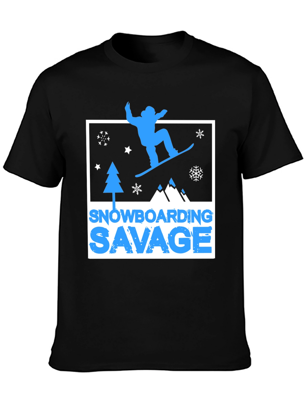 Snowboarding Savage Graphic T-Shirt