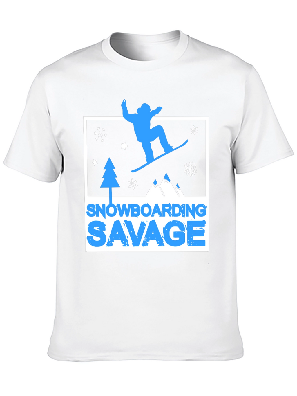 Snowboarding Savage Graphic T-Shirt