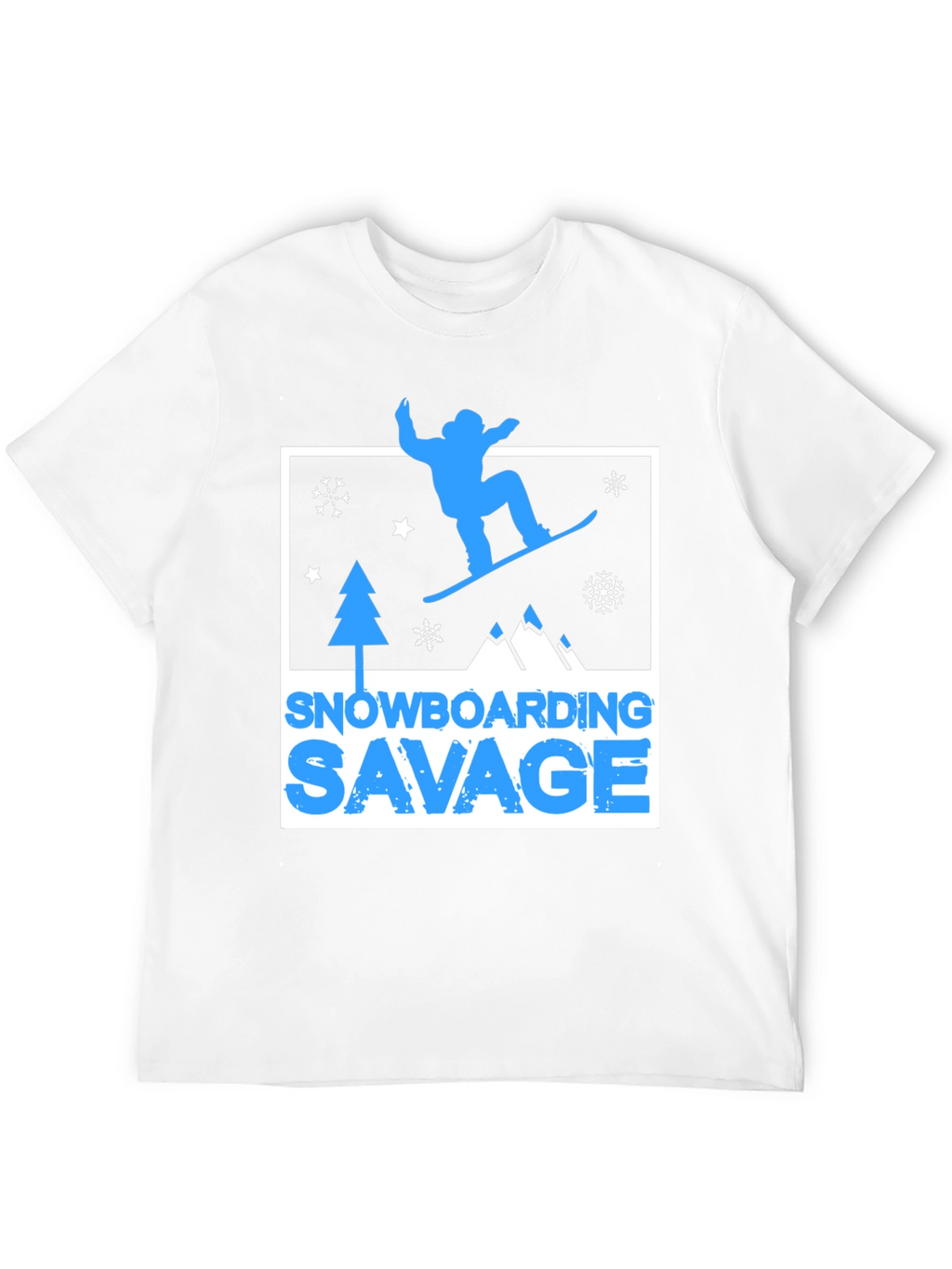 Snowboarding Savage Graphic T-Shirt