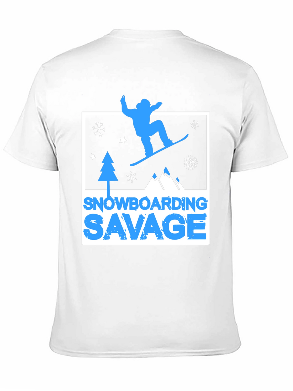 Snowboarding Savage Graphic T-Shirt
