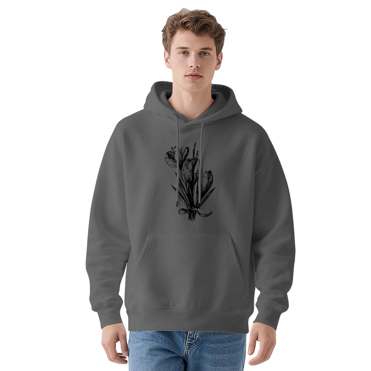 Retro Vintage Hoodie - Trendy Streetwear Graphic Sweatshirt #0516