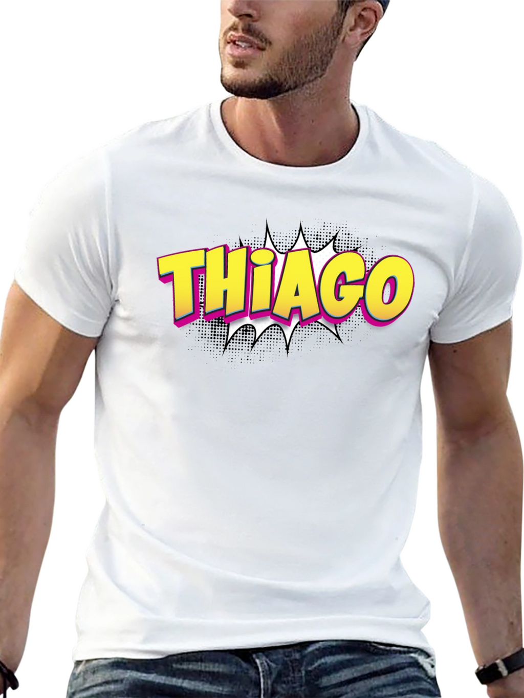 Thiago Comic Style T-Shirt