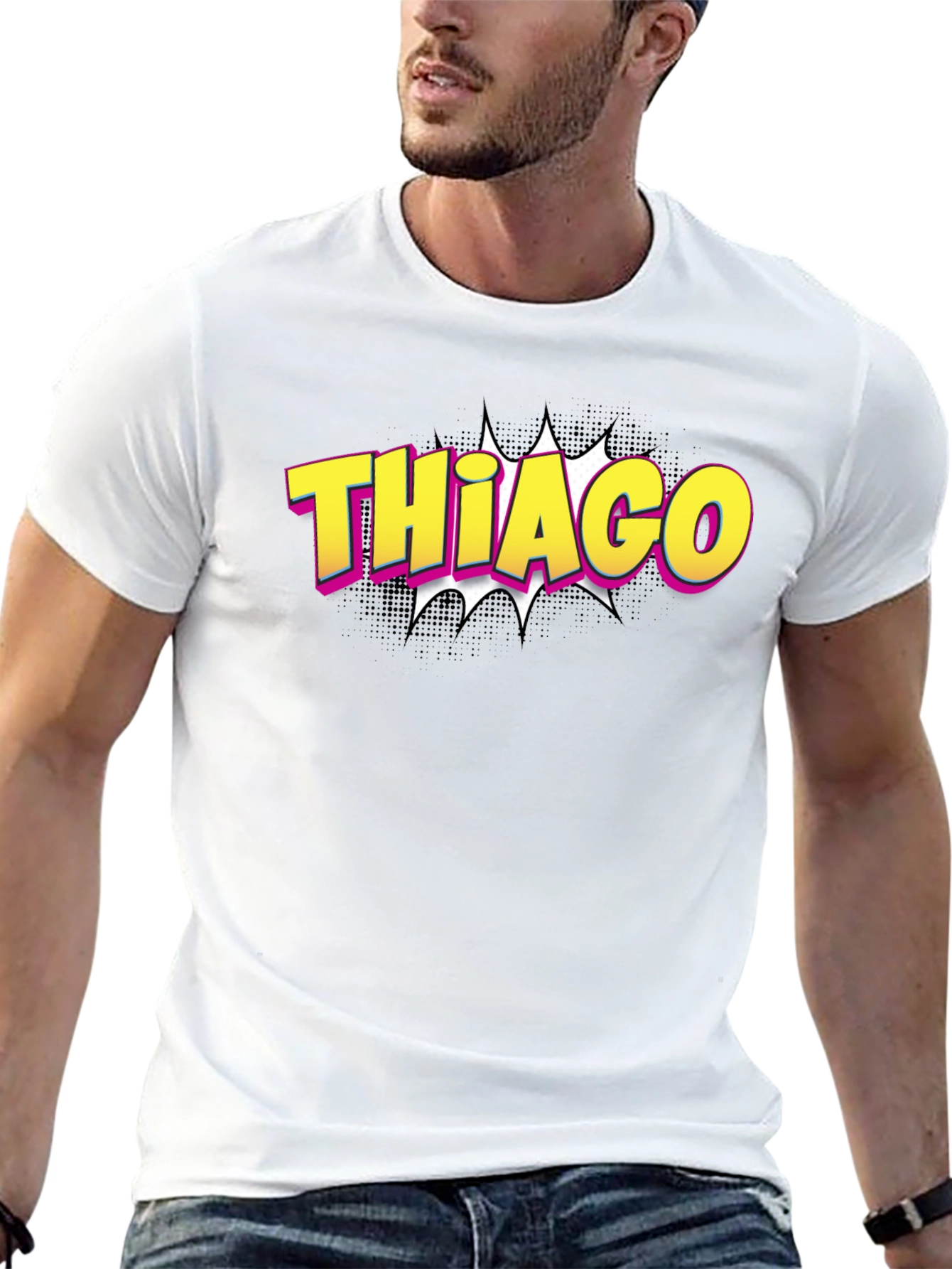Thiago Comic Style T-Shirt