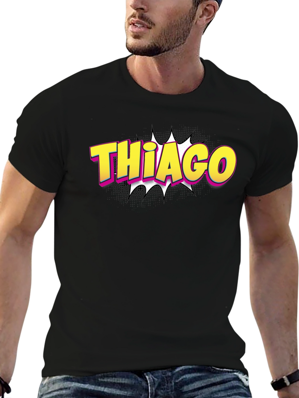 Thiago Comic Style T-Shirt