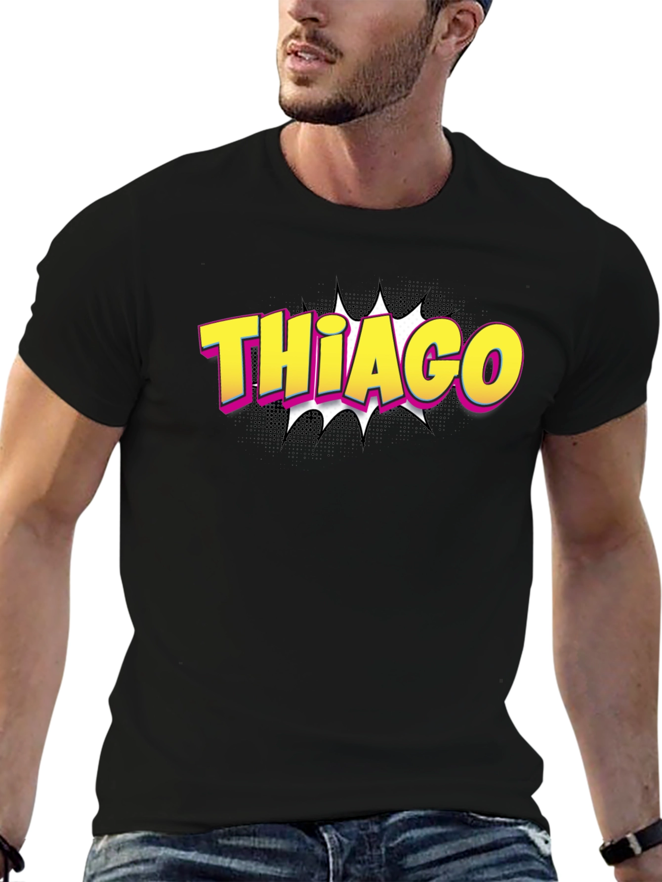 Thiago Comic Style T-Shirt