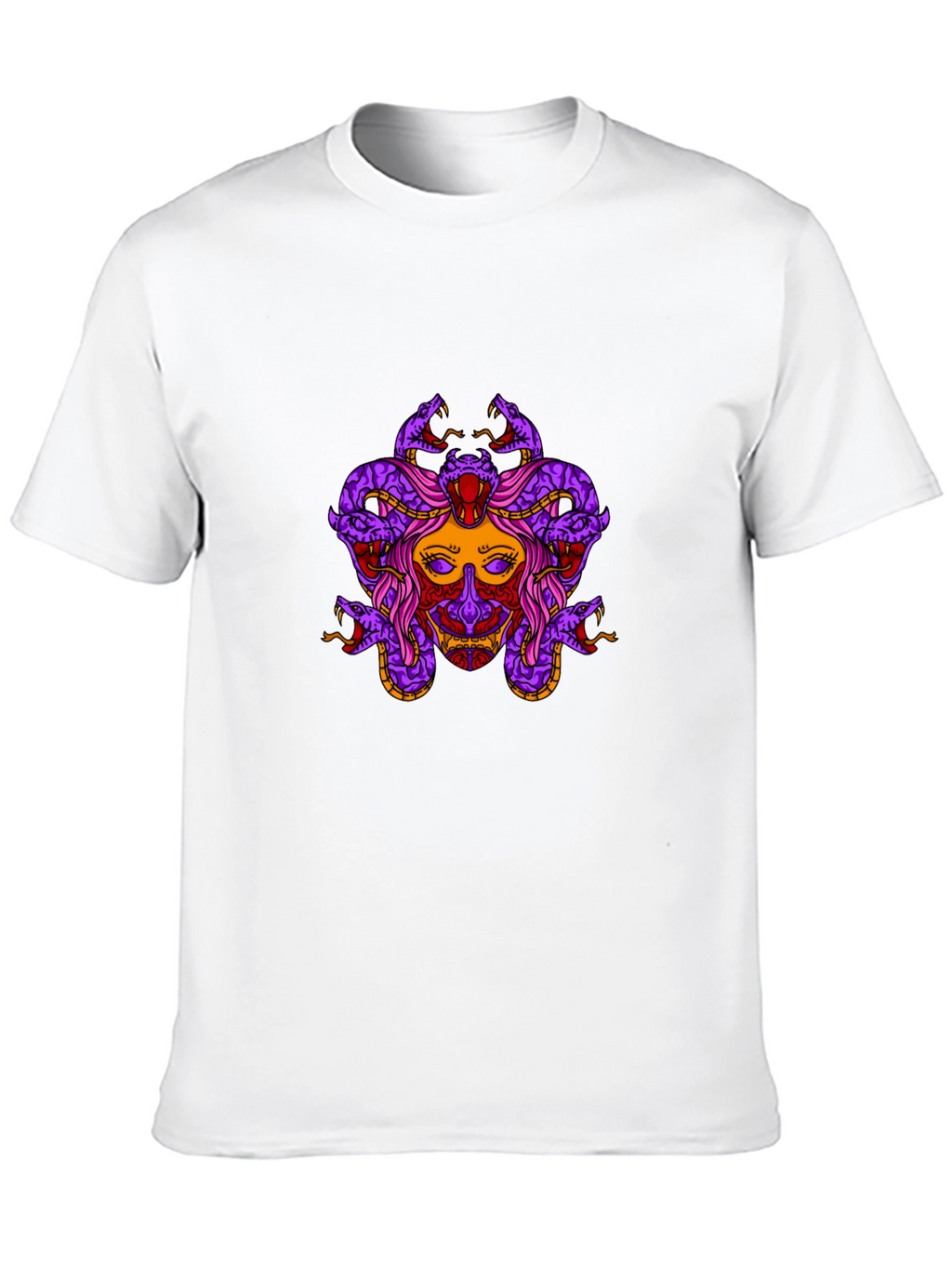 Medusa Graphic T-Shirt - Black