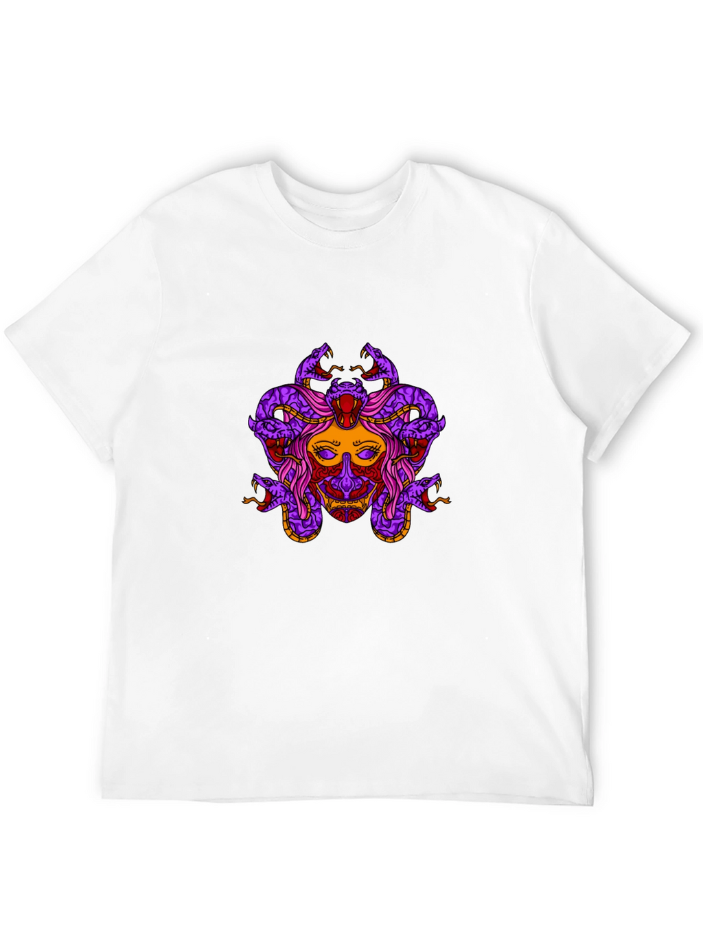 Medusa Graphic T-Shirt - Black