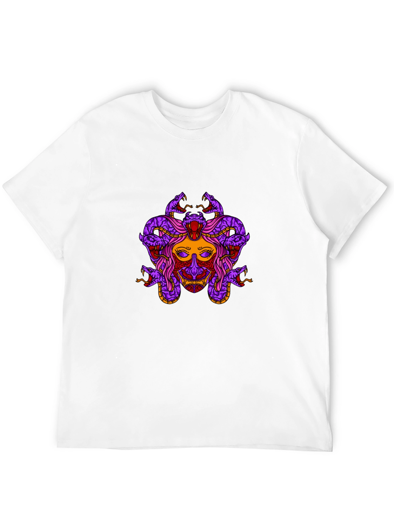 Medusa Graphic T-Shirt - Black