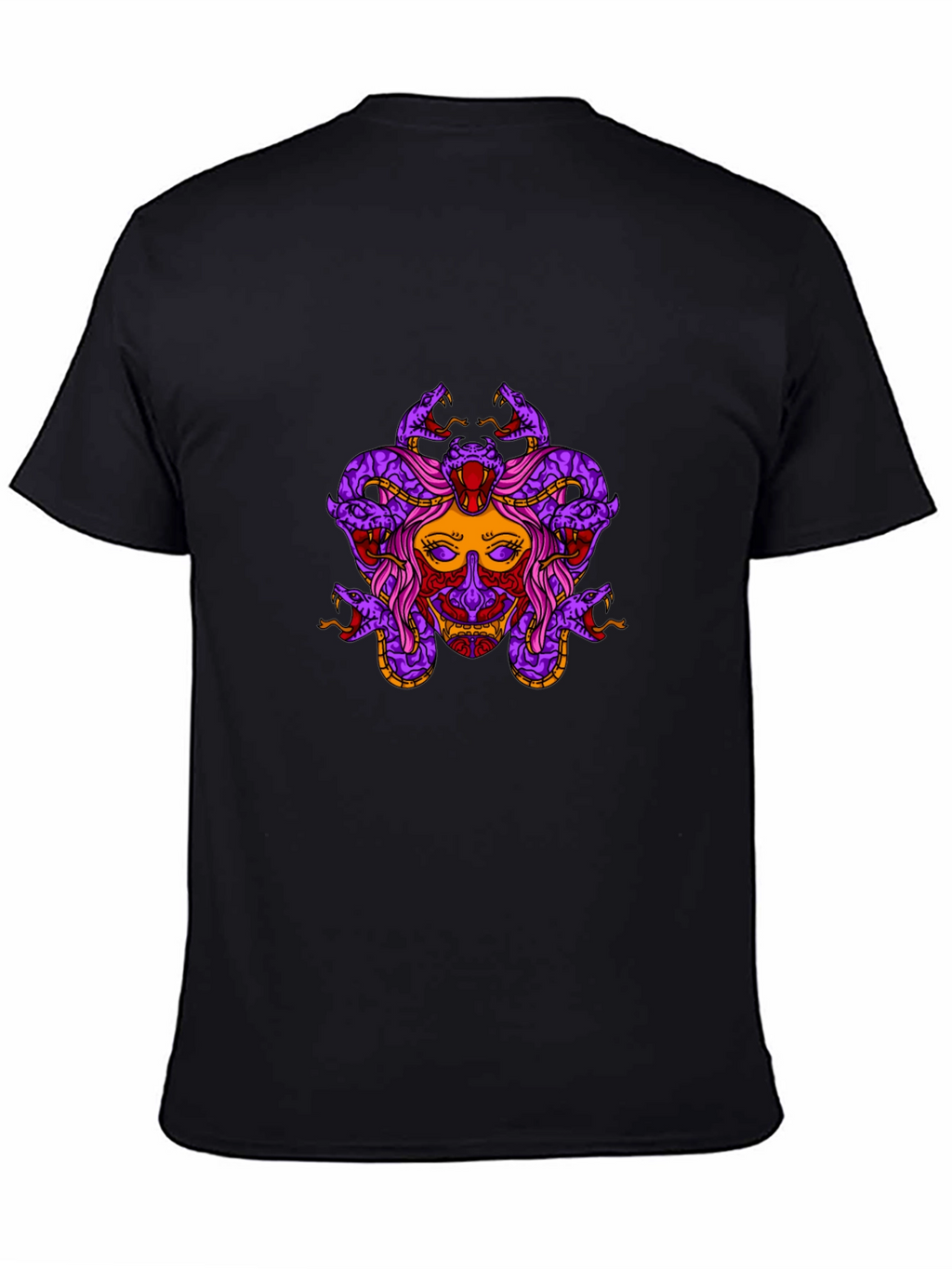 Medusa Graphic T-Shirt - Black