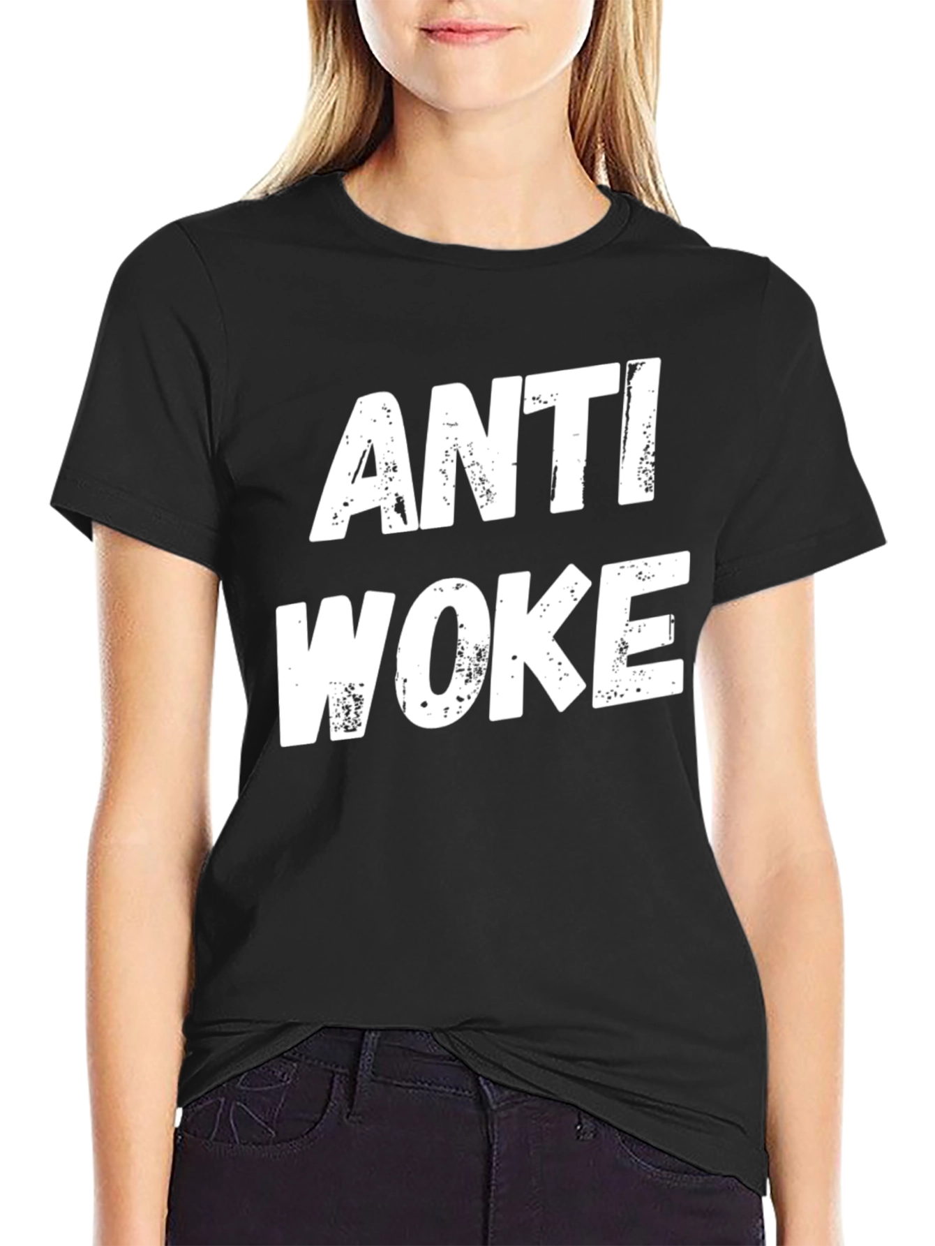 Anti Woke Graphic T-Shirt