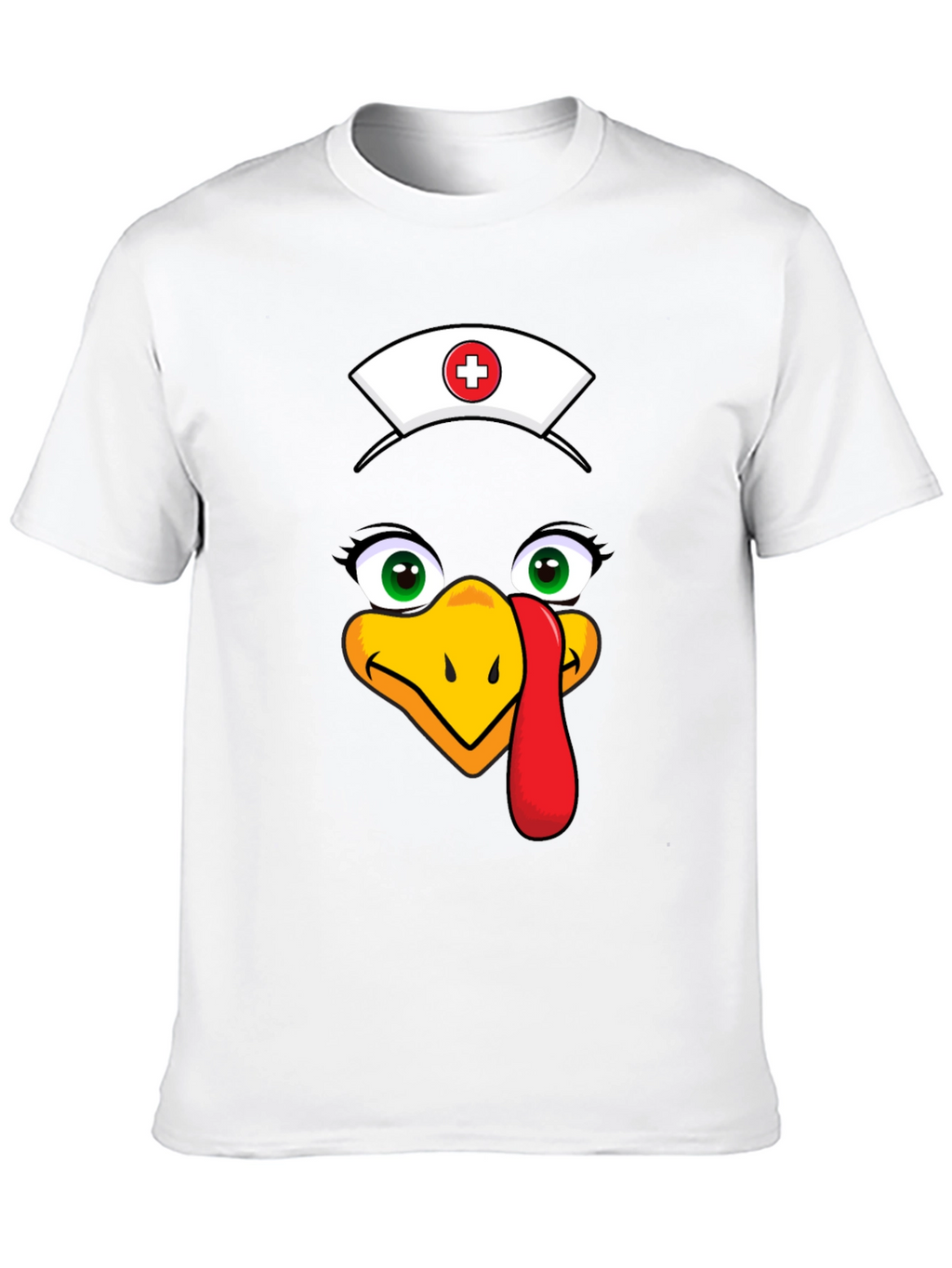 Nurse Turkey Graphic Tee - Thanksgiving Apparel