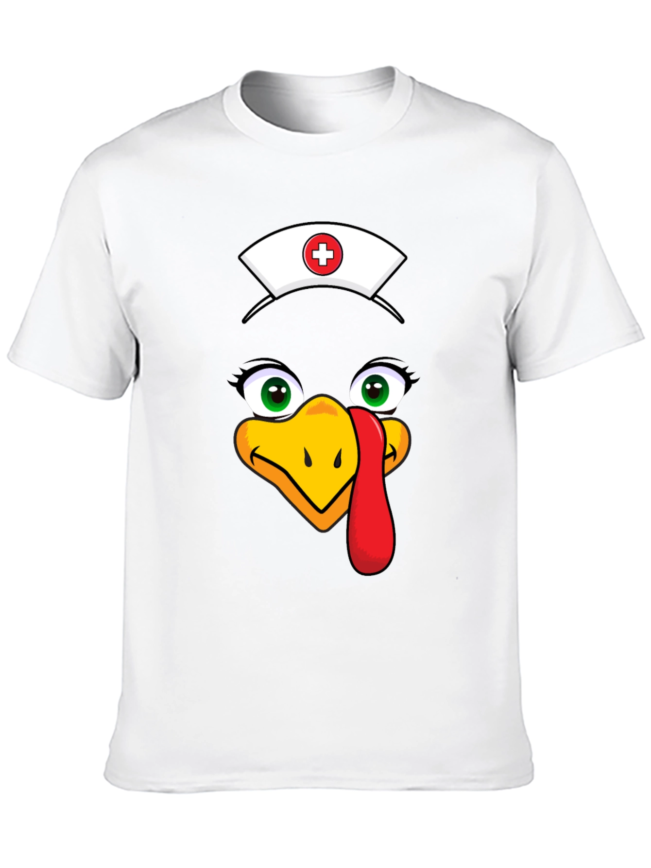 Nurse Turkey Graphic Tee - Thanksgiving Apparel