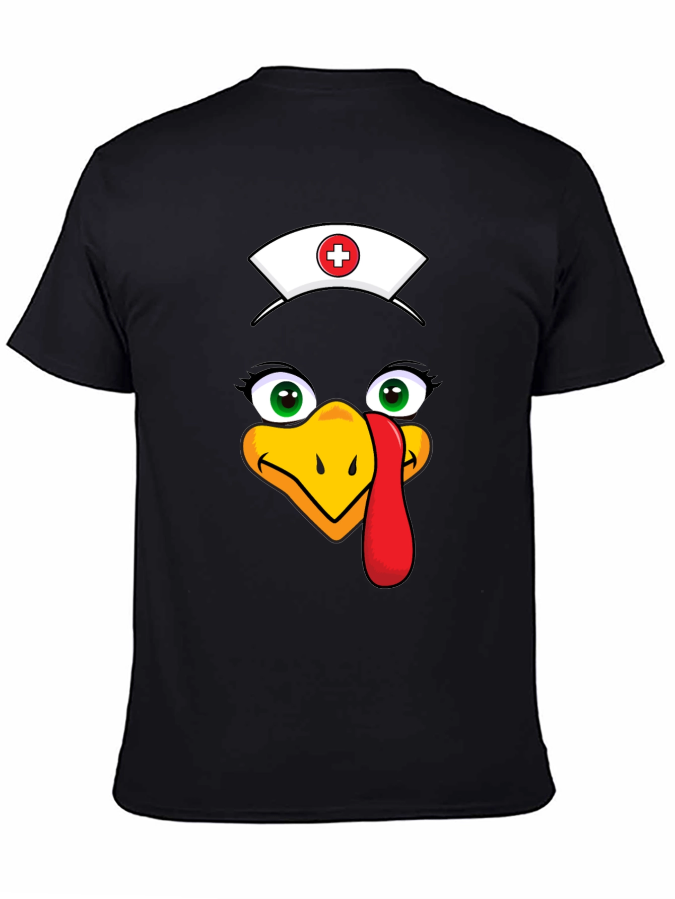 Nurse Turkey Graphic Tee - Thanksgiving Apparel