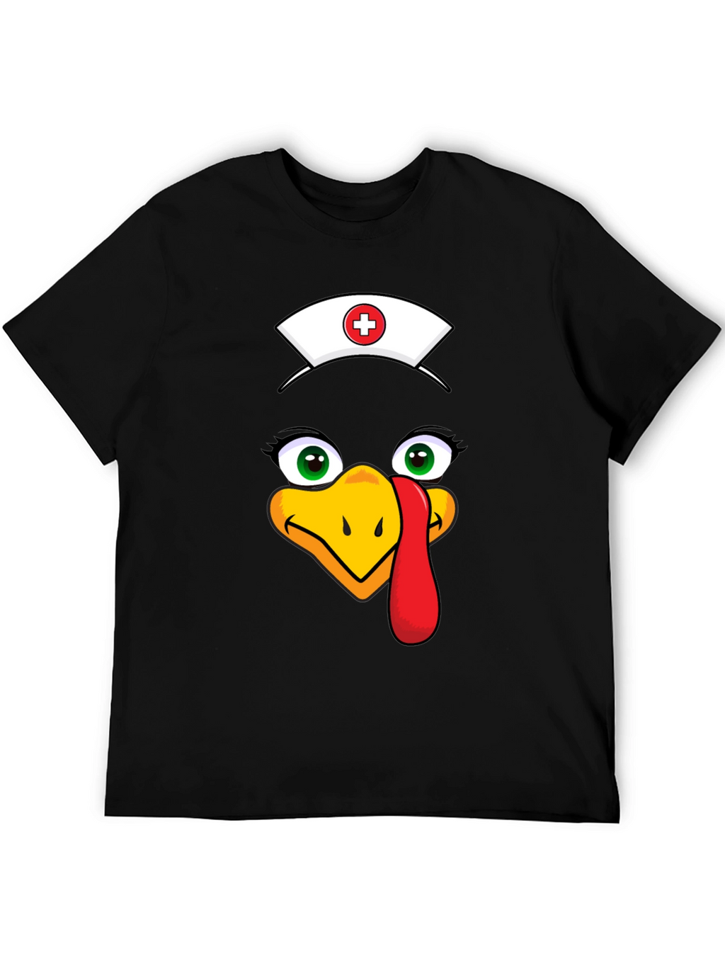 Nurse Turkey Graphic Tee - Thanksgiving Apparel