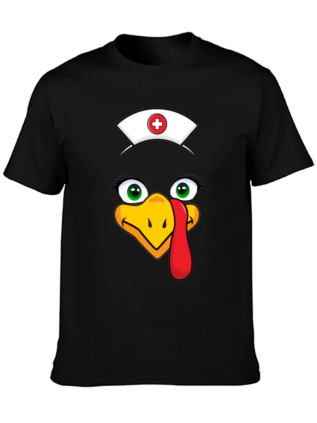 Nurse Turkey Graphic Tee - Thanksgiving Apparel