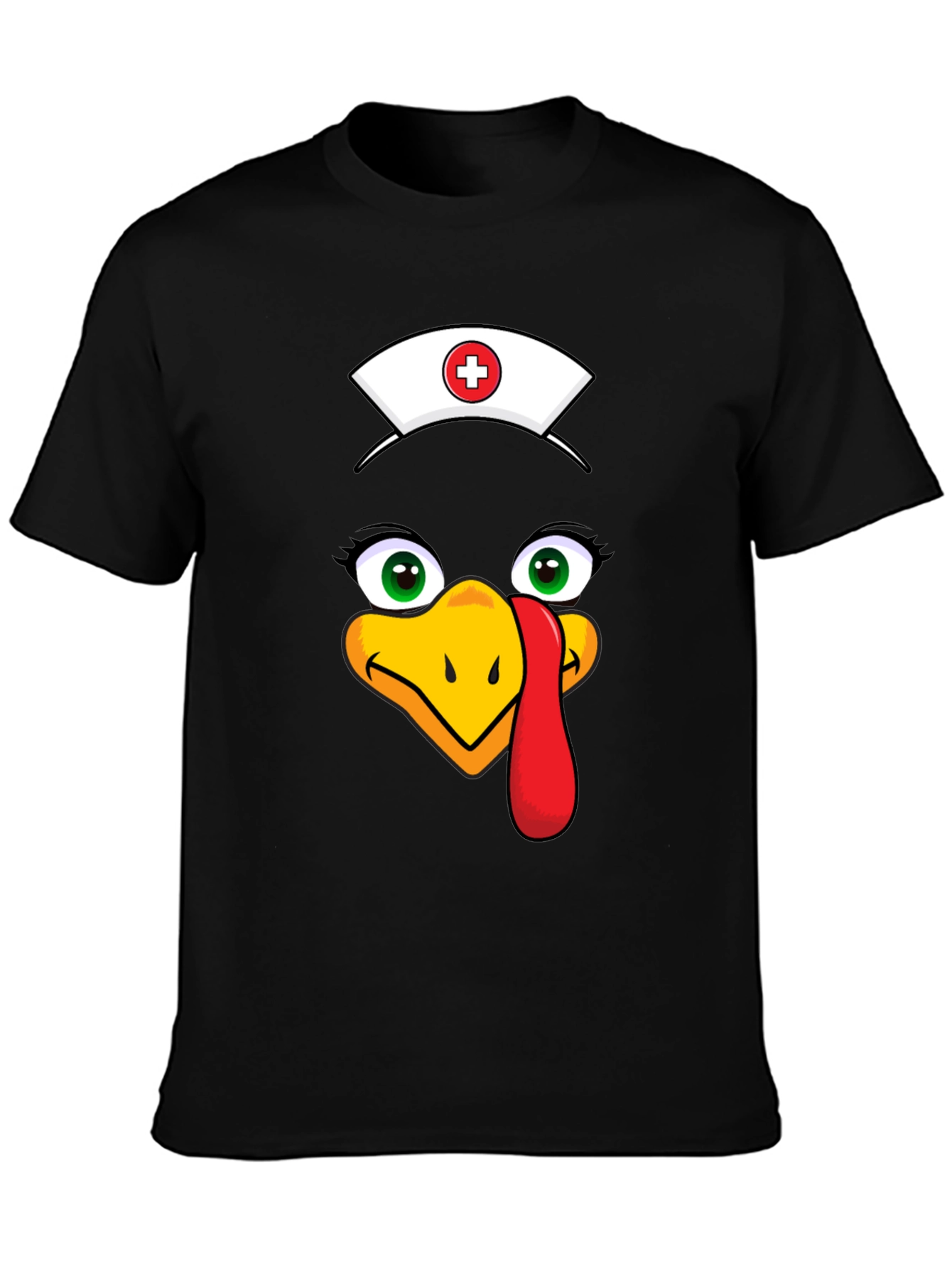 Nurse Turkey Graphic Tee - Thanksgiving Apparel
