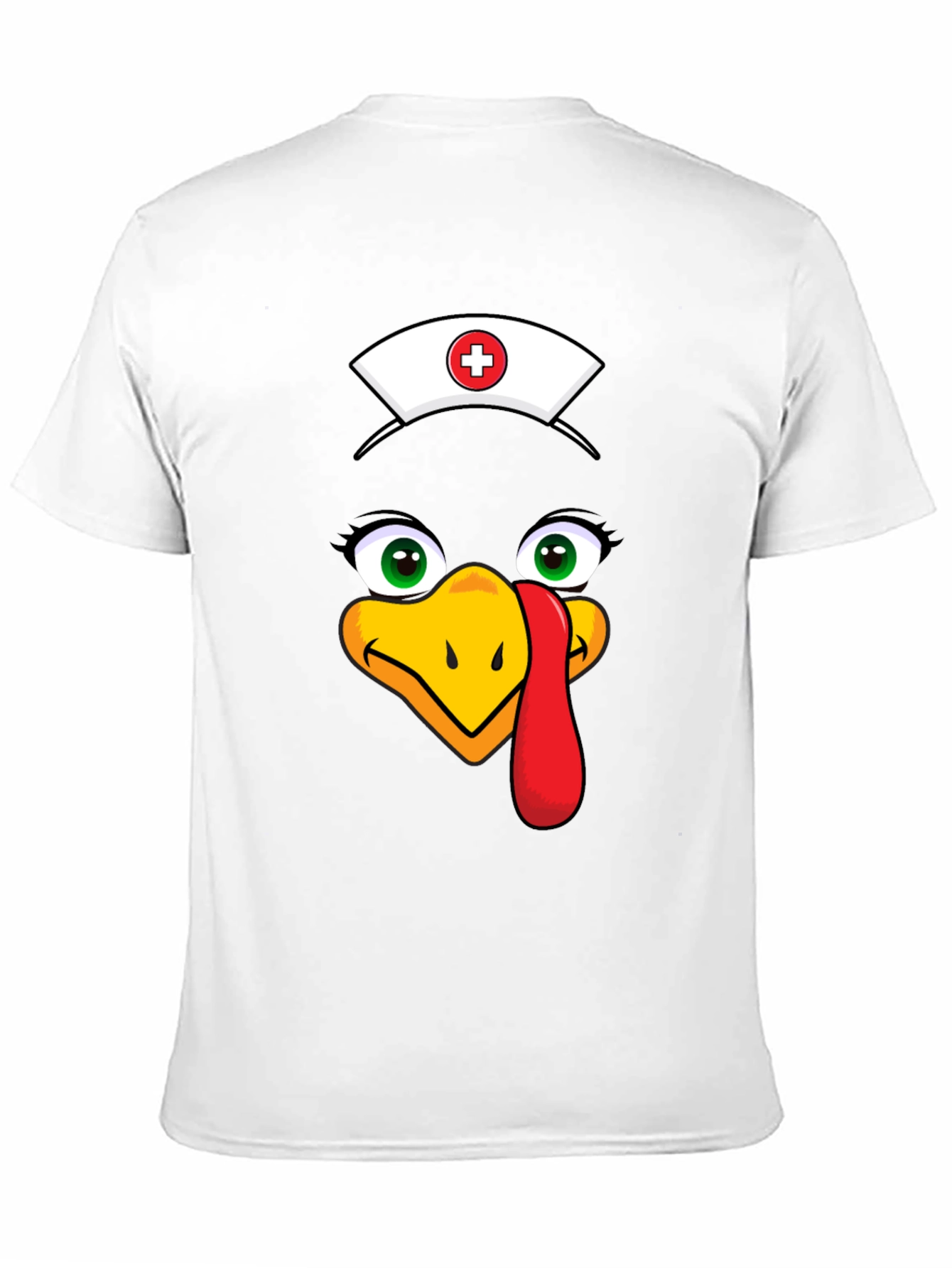 Nurse Turkey Graphic Tee - Thanksgiving Apparel