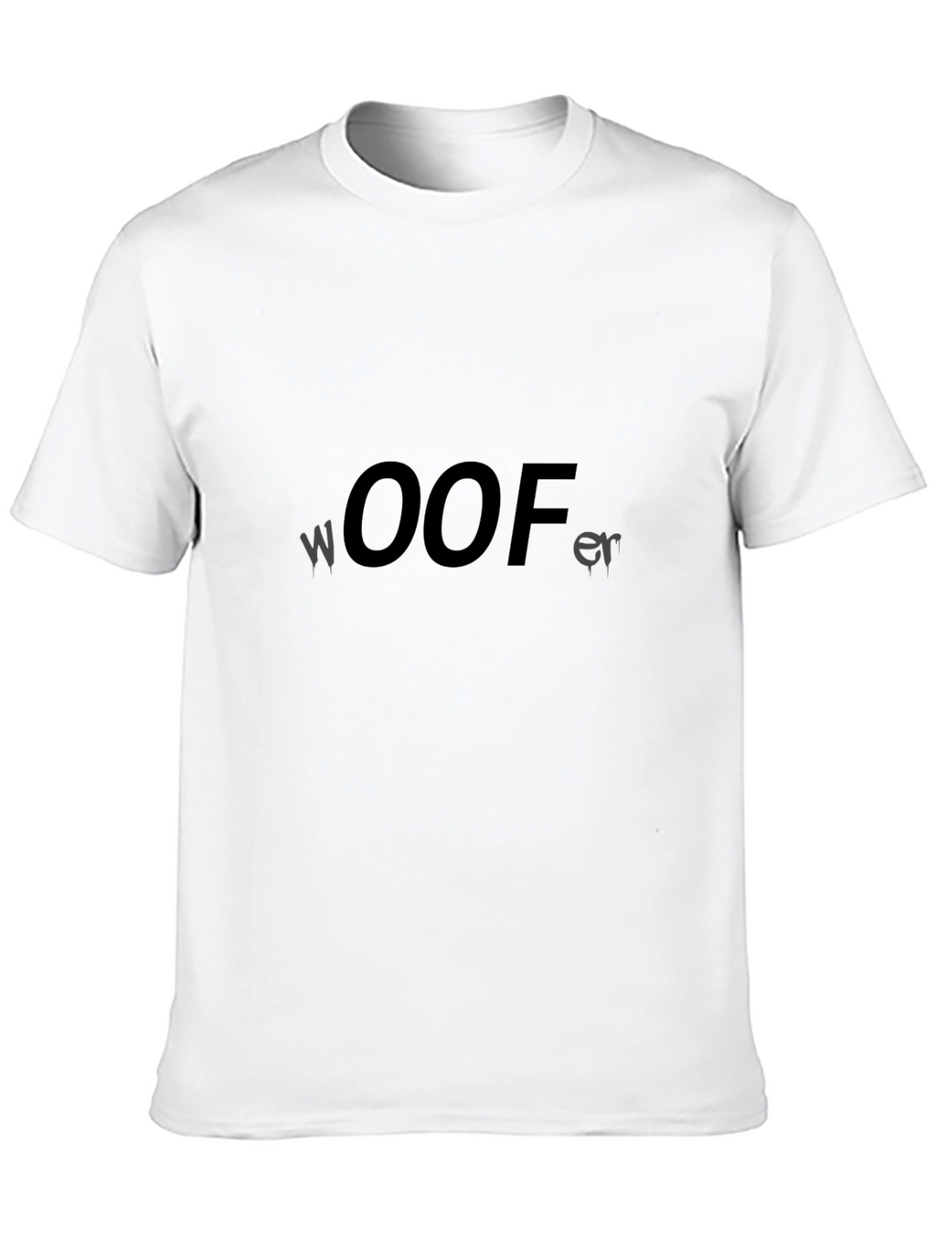 WOOFer Graphic Black T-Shirt