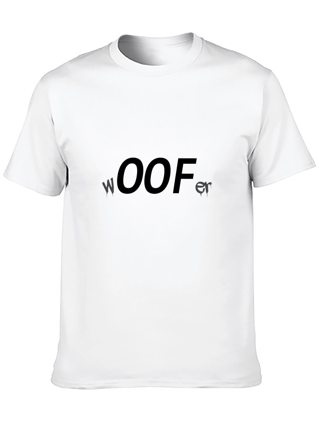 WOOFer Graphic Black T-Shirt