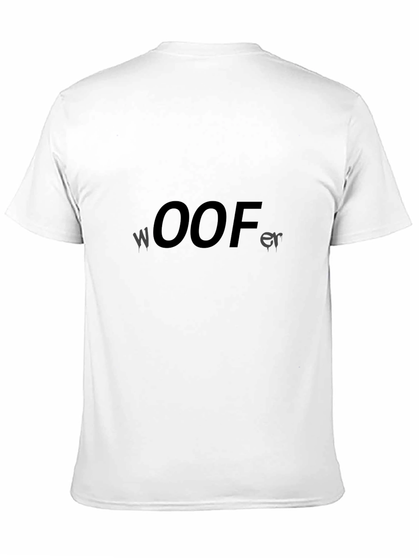 WOOFer Graphic Black T-Shirt