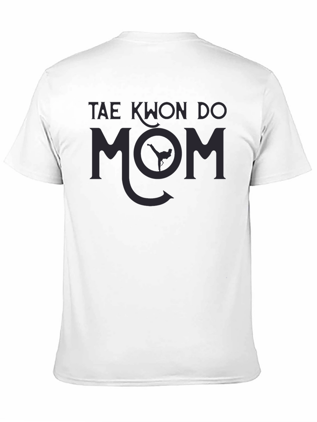 Tae Kwon Do Mom Black T-Shirt