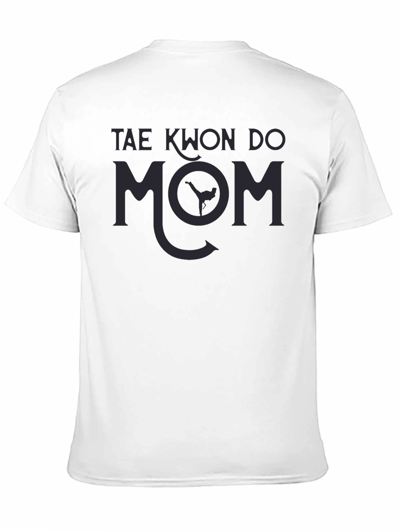 Tae Kwon Do Mom Black T-Shirt