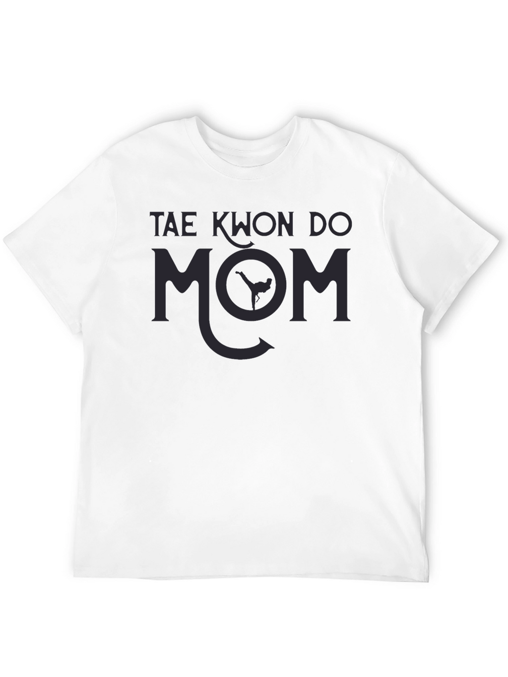 Tae Kwon Do Mom Black T-Shirt
