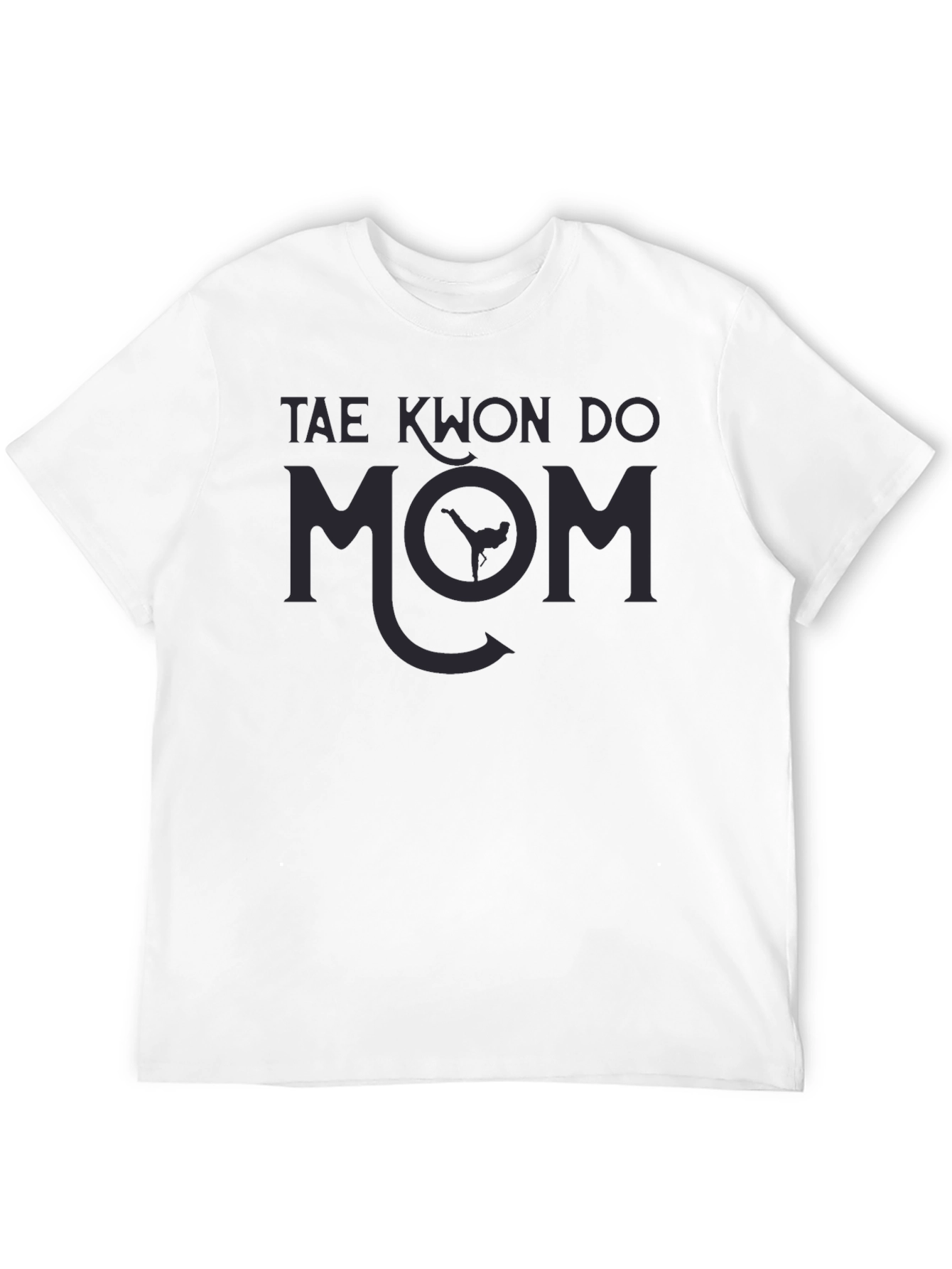 Tae Kwon Do Mom Black T-Shirt
