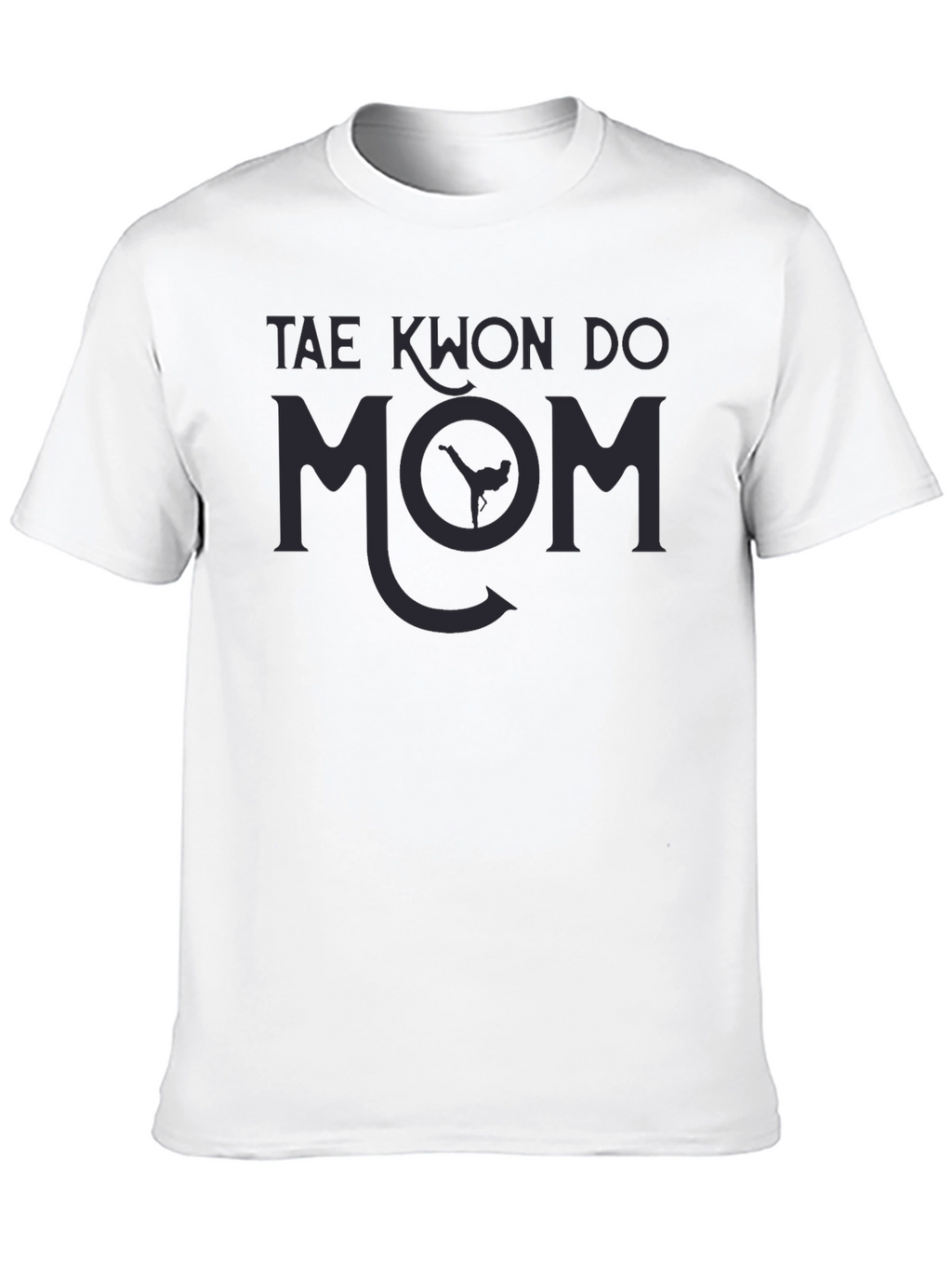Tae Kwon Do Mom Black T-Shirt