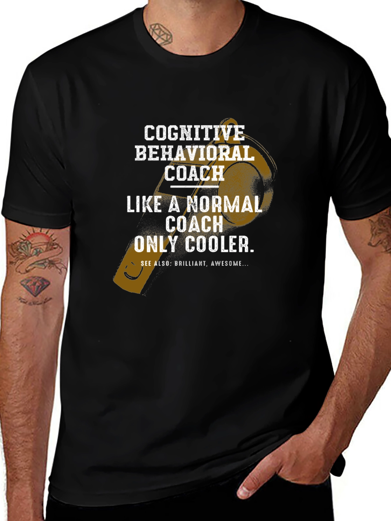 Cognitive Behavioral Coach Graphic Tee - Cool Coaching Shirt