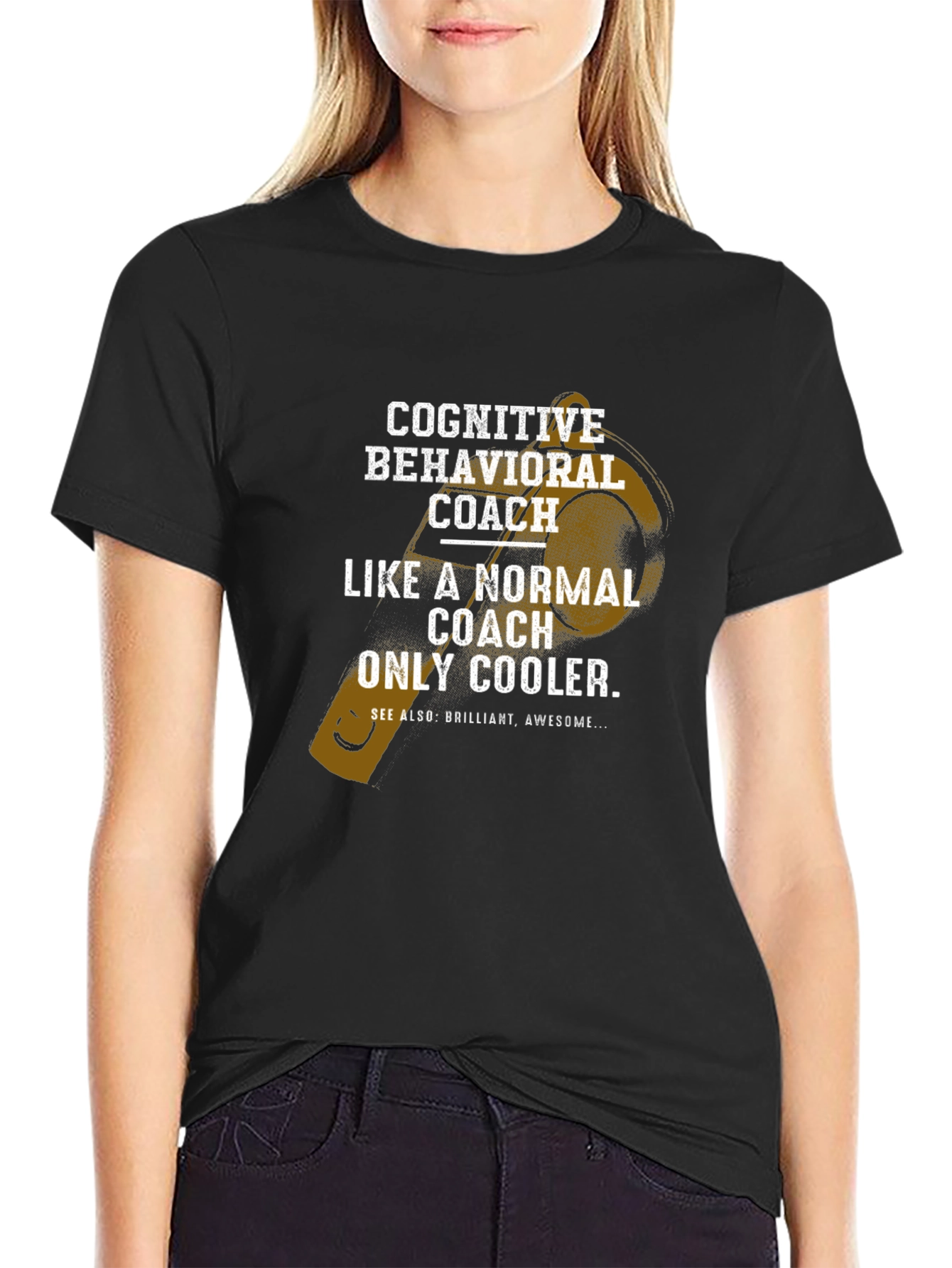 Cognitive Behavioral Coach Graphic Tee - Cool Coaching Shirt