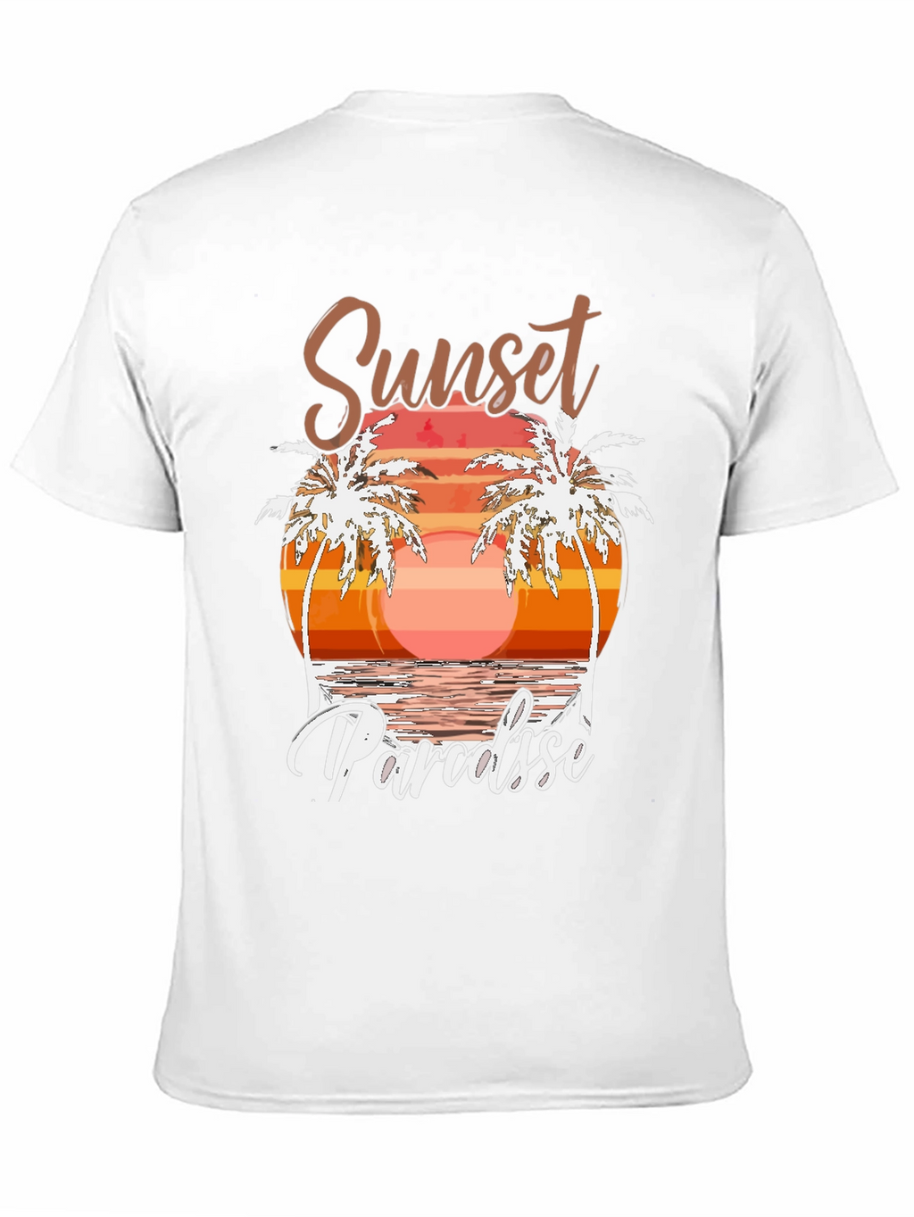 Sunset Paradise Graphic Tee - Beach Vibes