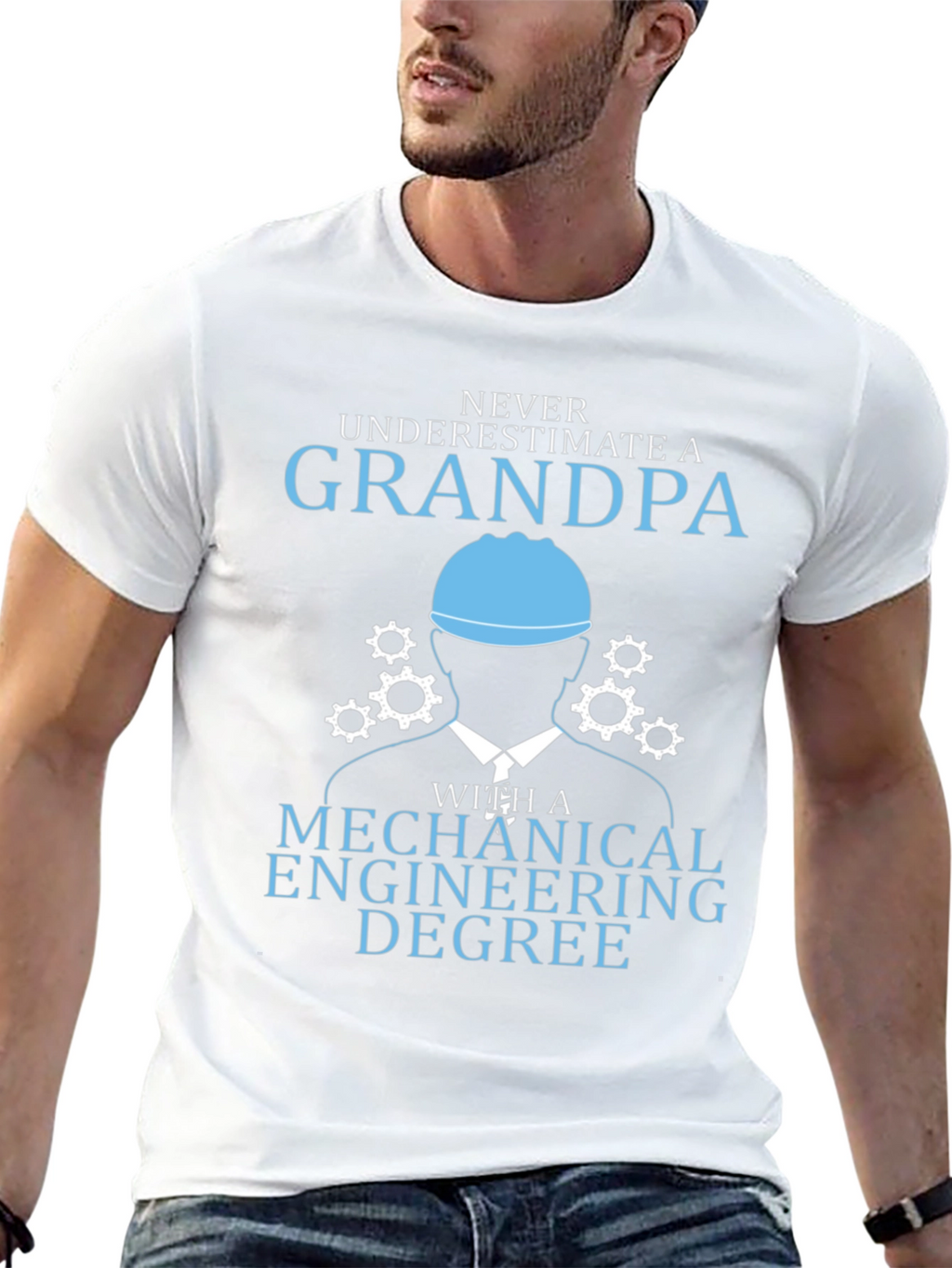 Mechanical Engineering Grandpa T-Shirt
