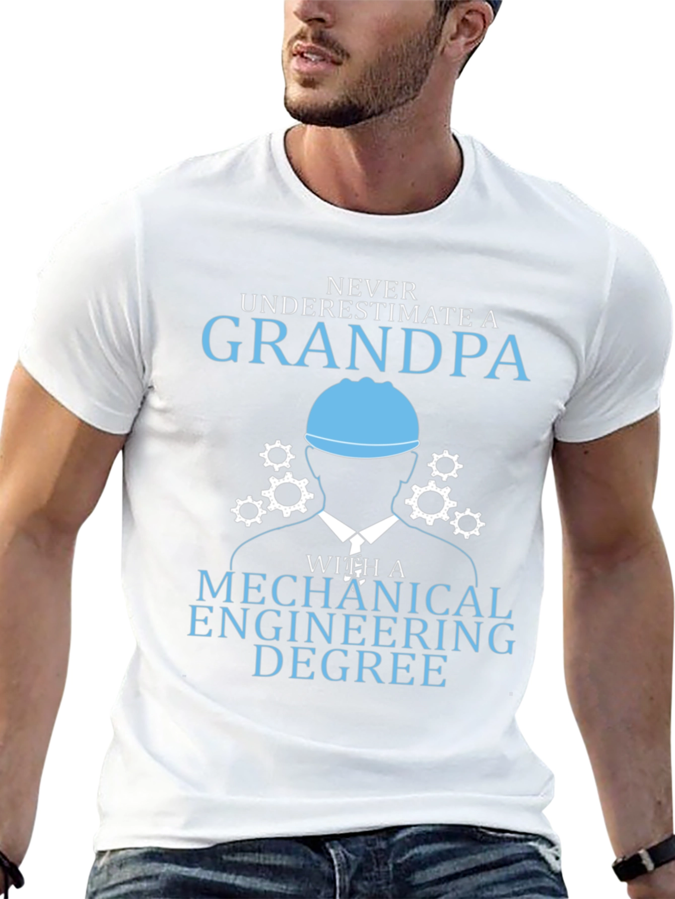 Mechanical Engineering Grandpa T-Shirt