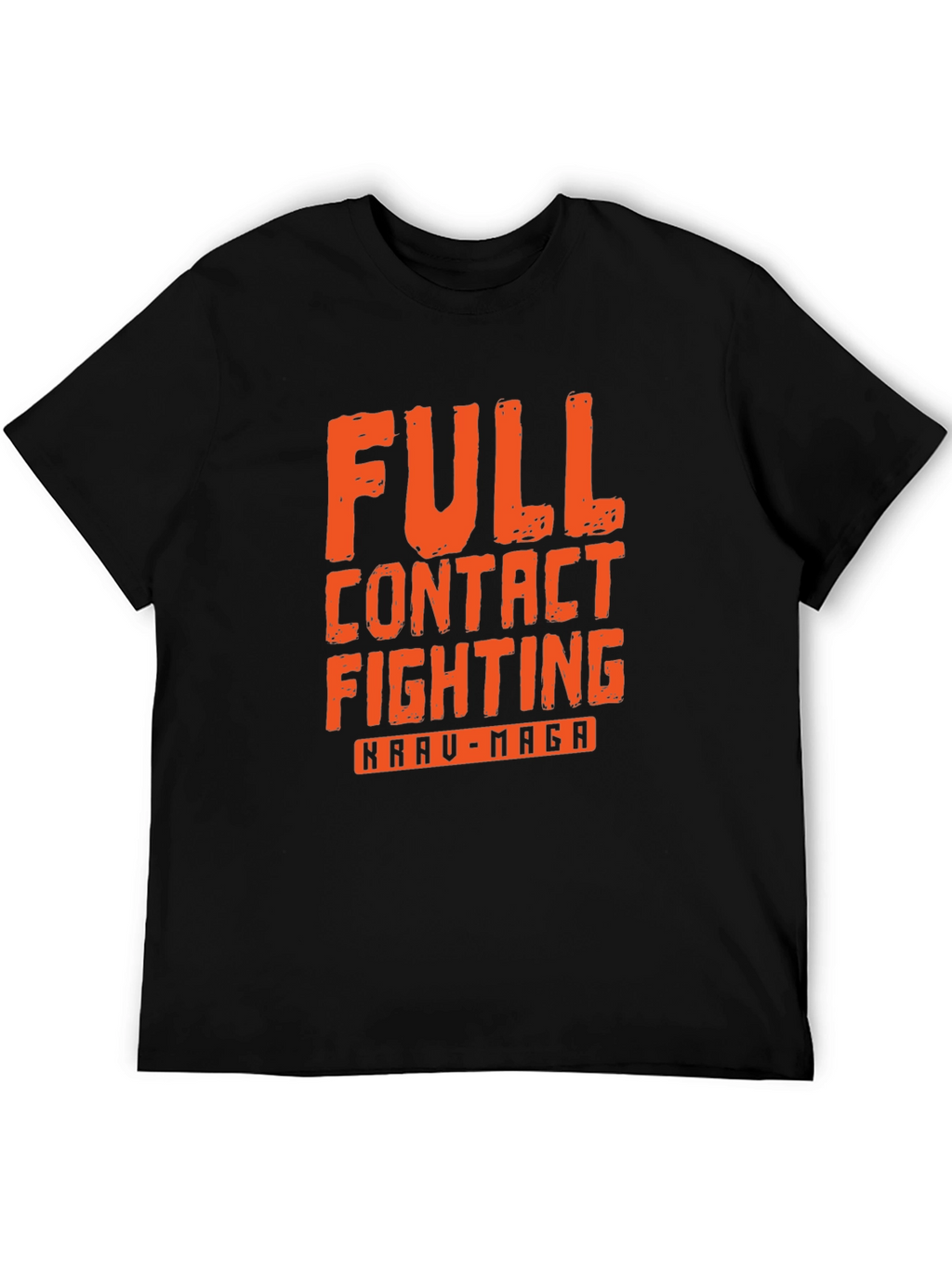 Full Contact Fighting Krau-Maga Black T-Shirt