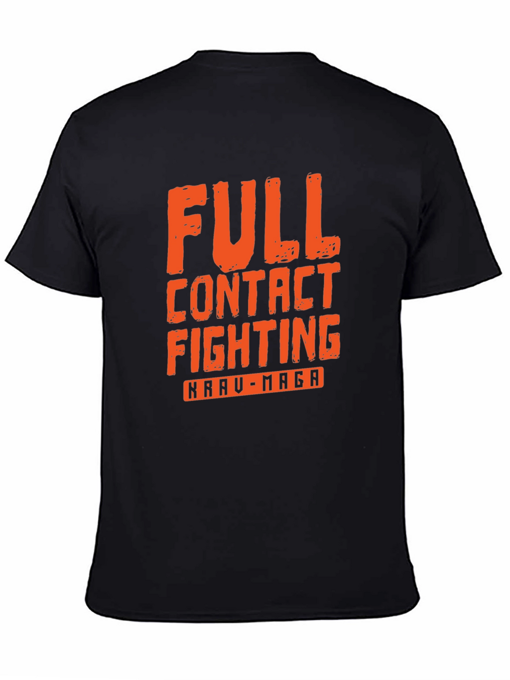 Full Contact Fighting Krau-Maga Black T-Shirt