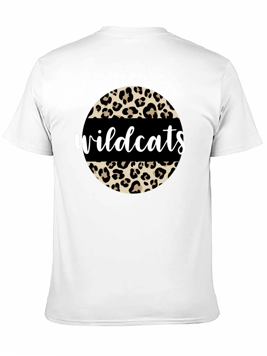 Wildcats Leopard Print Graphic T-Shirt