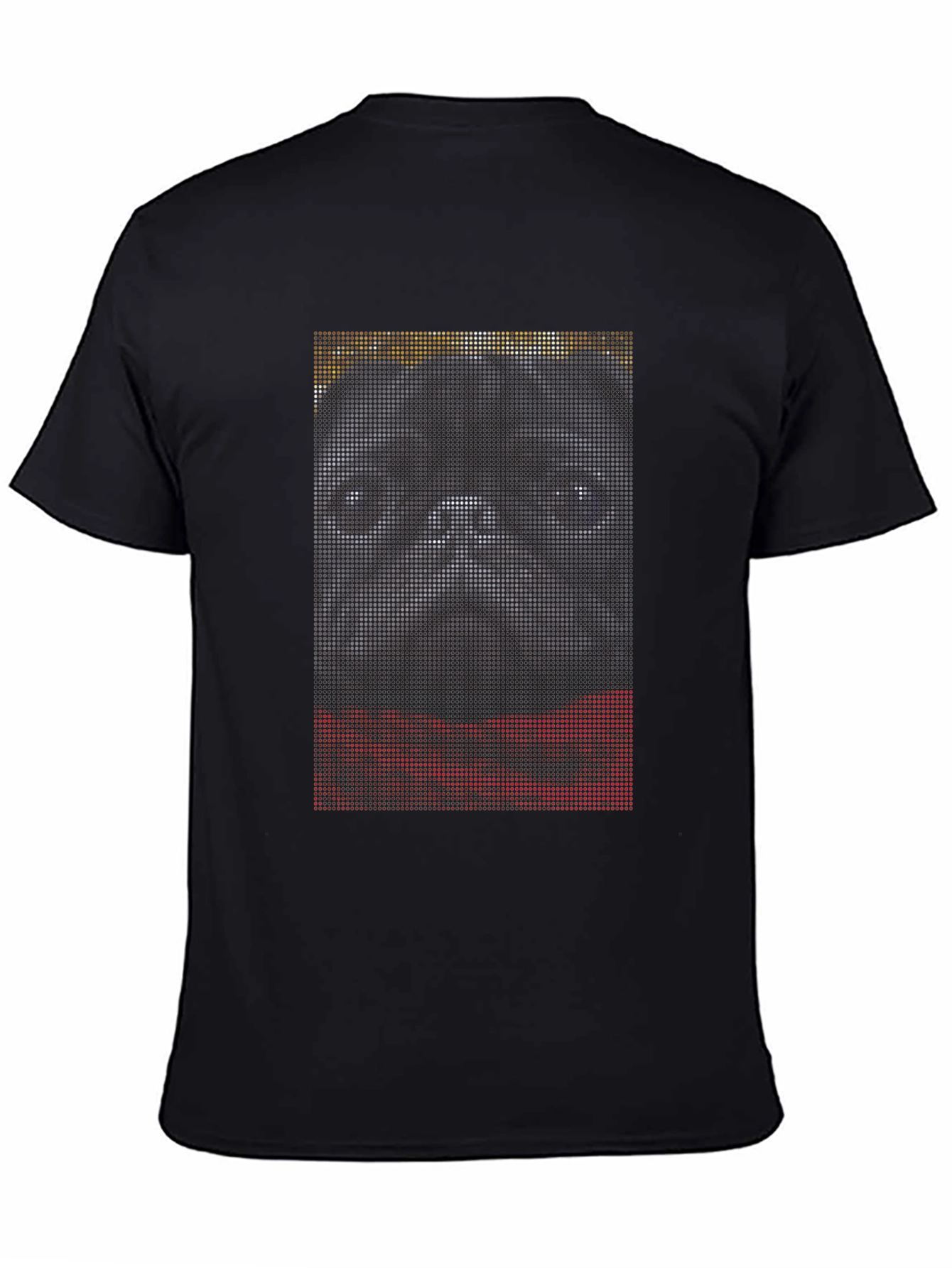 Pug Graphic Tee - Unique Dot Art Design